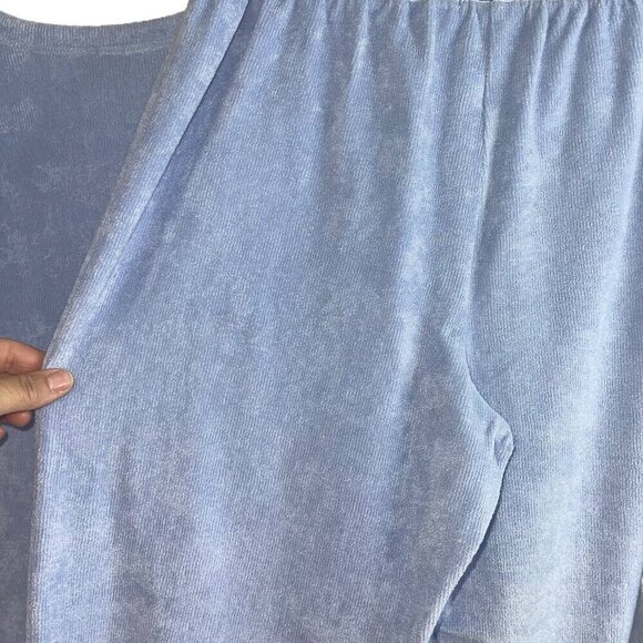 Tail 2 Vintage Womens Track Suit Size M Blue Elastic Waist Pockets Full Zip USA - Picture 6 of 10